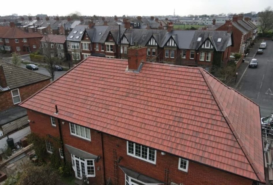 New roof process