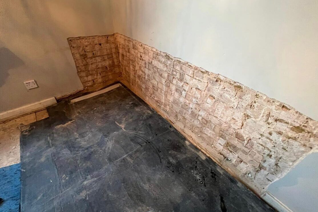 Damp proofing work