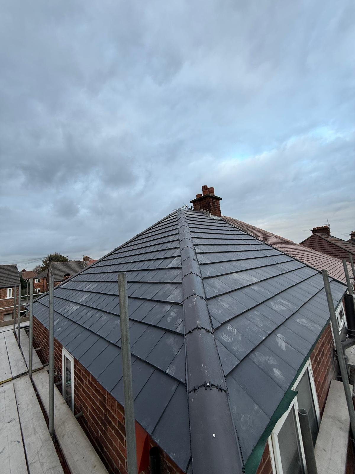 Roofing project by Alpha Roofing