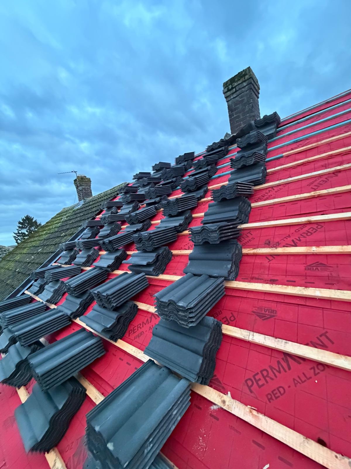 Professional roofing work by Borders Roofing and Building Ltd