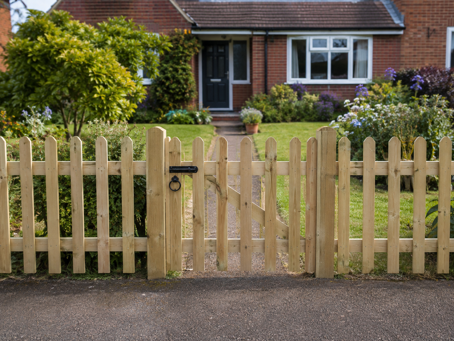 Bespoke timber gates in County Durham