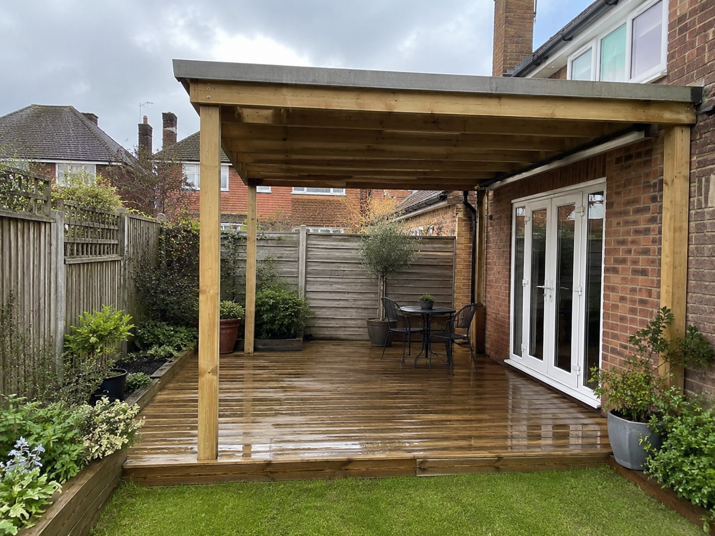 Roof timber construction in County Durham